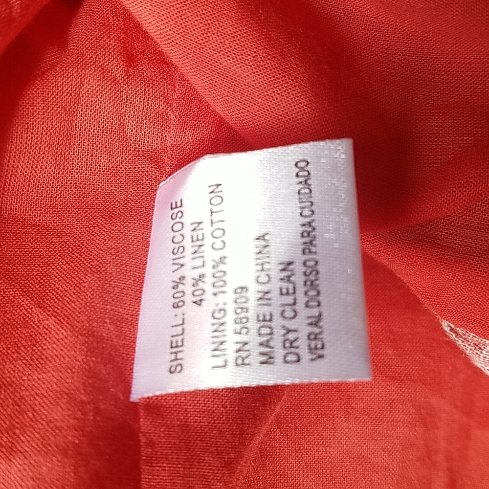 Gianni Bini Linen Blend Crop Top - Picture 7 of 11